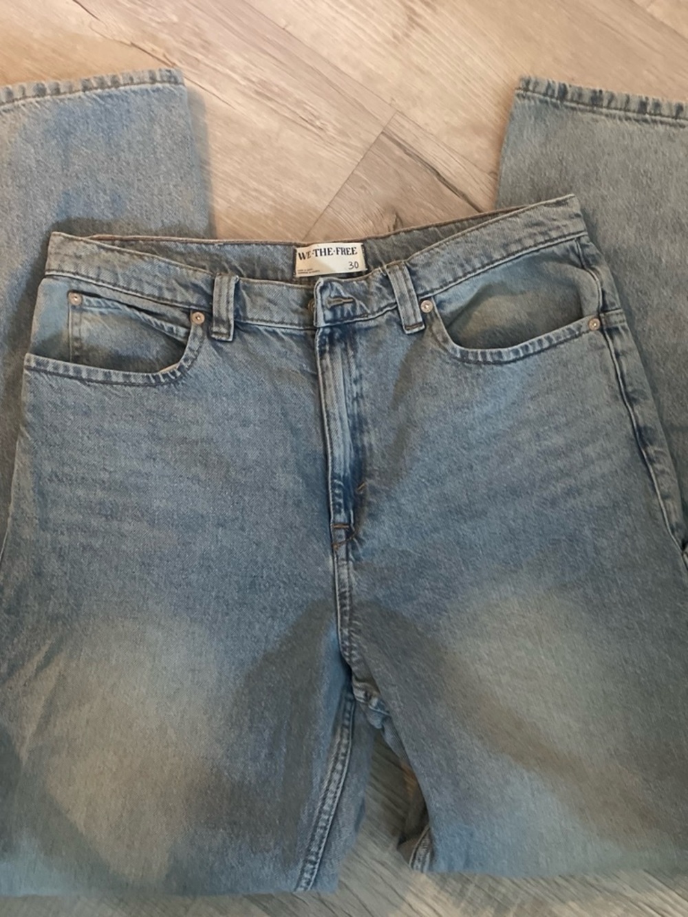 We The Free Light Wash Men’s Straight Jeans